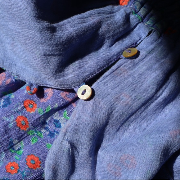 LoveShackFancy Blue Floral Dress - Picture 5 of 6